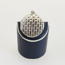 Pyöreä Medaljonki, Avattava Riipus, 925 Hopeaa