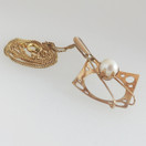 PIA / Turkukorut Aulin, helmi -Riipus, kaulakoru, 14k Kultaa