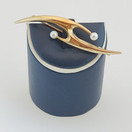 Elis Kauppi , Solki Helmillä , Rintakoru 14k Kultaa -57 