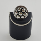 OH, Ossian Hopea, Porvoo,Käsityö , Saara Hopea , Sormus , hopeaa-74 