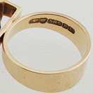 Kupittaan Kulta oy, Elis kauppi, ametisti Sormus, 14k Kultaa -64