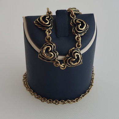 Kalevala koru, Talon sydän kääty, Kaulakoru, Pronssia