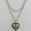 Kalevala Koru, (iso) Talon Sydän Riipus , Kaulakoru, Pronssia