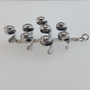 Kultasepät Salovaara ky, Kalevi Salovaara, Huge Pendat with clear stones, Sterling