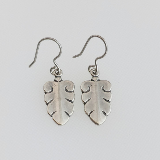 Kalevala Koru ' Pusta oak'  earrings, Sterling