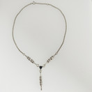 Kalevala koru, Kehrääjä kääty, Kaulakoru  Hopeaa