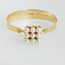 Kupittaan kulta oy, Elis Kauppi, huikea Helmikoru, Rannekoru 14k Kultaa -72 