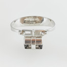 TVT/Touko Toivonen Helsinki,design by Börje Rajalin, Upea Rannekoru , Savukvartseilla,  Hopeaa -62