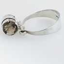 TVT/Touko Toivonen Helsinki,design by Börje Rajalin, Upea Rannekoru , Savukvartseilla,  Hopeaa -62