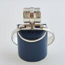 TVT/Touko Toivonen Helsinki,design by Börje Rajalin, Upea Rannekoru , Savukvartseilla,  Hopeaa -62