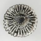 ROS / Reino Saastamoinen, Helsinki, (iso) Solki / Riipus, Hopeaa