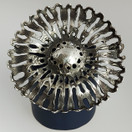 ROS / Reino Saastamoinen, Helsinki, (iso) Solki / Riipus, Hopeaa