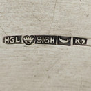 HGL, Holger Lindström, Helsinki, näyttävä Rannekoru, 916 Hopeaa , -63