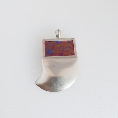 Kultakeskus oy, design by Nanny Still , titanium Pendant, Sterling -76