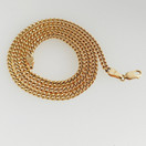 Panssariketju, 3/450mm, Kaulakoru 14k Kultaa