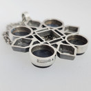 Kalevala Koru, Spektroliitti -Riipus, Kaulakoru Hopeaa -82