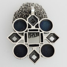 Kalevala Koru, Spektroliitti -Riipus, Kaulakoru Hopeaa -82