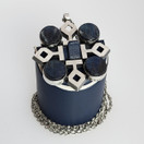 Kalevala Koru, Spektroliitti -Riipus, Kaulakoru Hopeaa -82