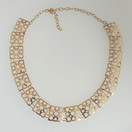 N.Westerback , Helsinki, design by Liisa Vitali, Pitsi-kääty, kaulakoru , 14k kultaa -69