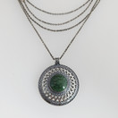 Kalevala Koru, Uskelan Riipus-287,  Kaulakoru , Hopeaa -94