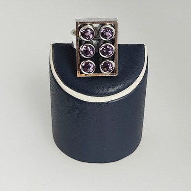 Kupittaan kulta oy, Elis Kauppi, Sormus kirkkaalla kivellä, Hopeaa-72