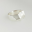 Lapponia jewelry, design by Björn Weckström, Sormus, Hopeaa