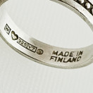 Kalevala Koru, Kai Lindström, Sormus-1515, Spektroliitti, Hopeaa-76