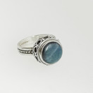 Kalevala Koru, Kai Lindström, Sormus-1515, Spektroliitti, Hopeaa-76