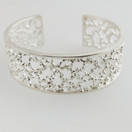 AKT / Tammi jewelry ,(2,3cm leveä)  Puro Rannekoru, Hopeaa