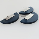 Marimekko / Aurifex, Korusetti , Korvakorut + kaulakoru, Akryyli , Hopeaa -90 