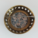 Kalevala koru, solki 1515-4 ' USKELA ' , Rintakoru Graniitilla, Pronssia