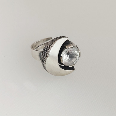 Karl Laine,Vuorikide Sormus, Hopeaa -75