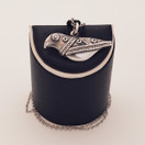 Kalevala Koru, (pieni) Hattulan Lintu -Riipus + ketju, Hopeaa 