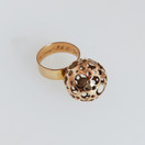 N.Westerback oy, Liisa Vitali , Leppäkerttu -sormus,14k kultaa -70