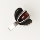 Kupittaan kulta oy, design Elis Kauppi,(big) oyster -ring ,Silver-70