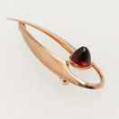 Kupittaan kulta oy, Elis Kauppi, Rintakoru punaisella kivellä, 14k Kultaa -62