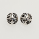 Kalevala Koru, Halikon kääty korvakorut, spiraali, tappikiinnitys, Hopeaa-97