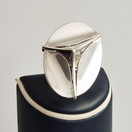 Kupittaan kulta oy, Elis Kauppi, upea Sormus, säädettävä koko, Hopeaa