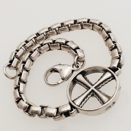 Kalevala Jewelry, 'Väinö' bracelet, 20cm, Sterling