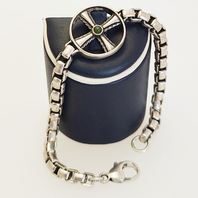 Kalevala Koru, Väinö Kehäristi -rannekoru, 20cm, Hopeaa