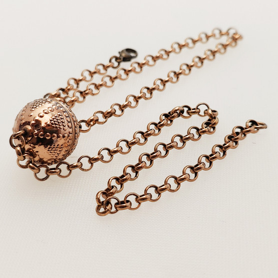 Kalevala Jewelry, ´Halikko Filigran´necklace, Bronze