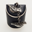 Kalevala Koru , ' Bird of Hattula' earrings, Sterling -95