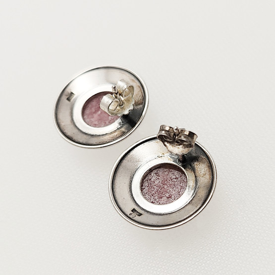 Kalevala Jewelry, Börje Rajalin,  earrings -1643-2, Sterling