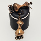 Jorma Laine ,vintage Korvakorut , Pronssia