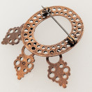 Kalevala koru | Lapin korut -Solki |  rintakoru | Pronssia