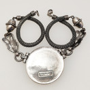 Kalevala jewelry, (big)  ' Sun Leo' Necklace, Sterling -97