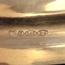 Kalevala koru, Rannekoru -1493, Vöyrin koru, 14k Kultaa  