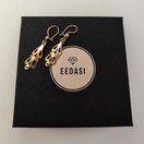 Kalevala Koru | Aurinkoleijona korvakorut |  18k kultaa