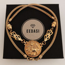 Kalevala Koru, Aurinkoleijona kääty, kaulakoru 18k kultaa , -99