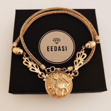 Kalevala Jewelry |  ´Sun Leo´ -necklace | 750 Gold | -97